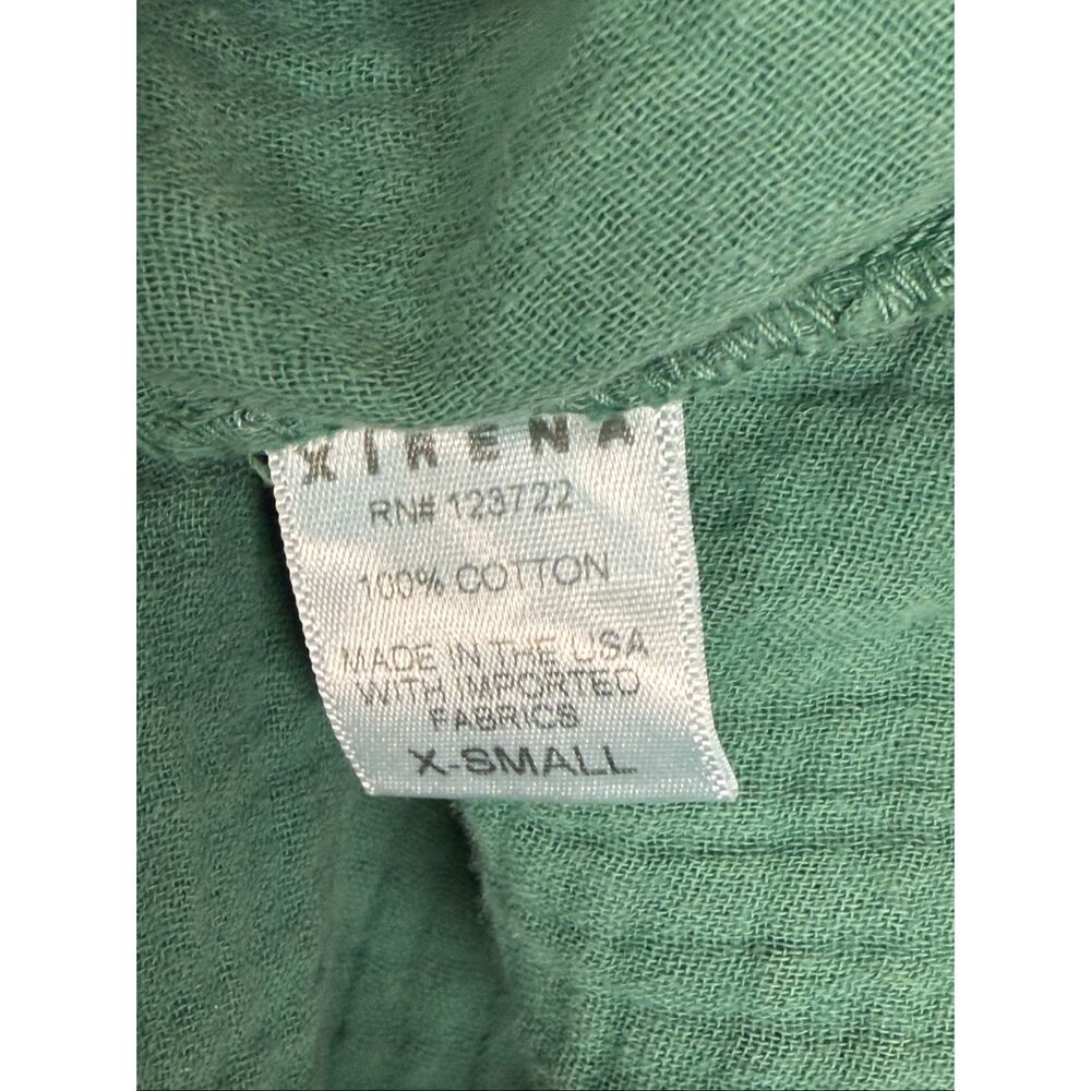 Xirena Boden 100% Cotton Dress in Bottle Green NWT Size X-Small - Picture 8 of 8
